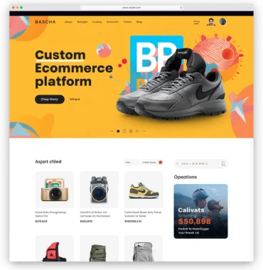 Custom ecommerce platform with advanced features and scalable architecture