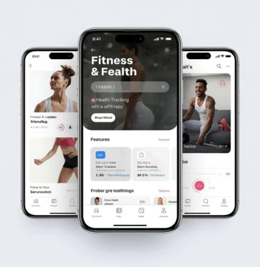 Fitness and health tracking mobile app