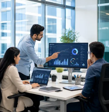 Custom ERP CRM CMS development company enterprise software solutions