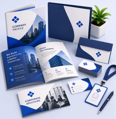 Professional corporate branding company and brochure design services India