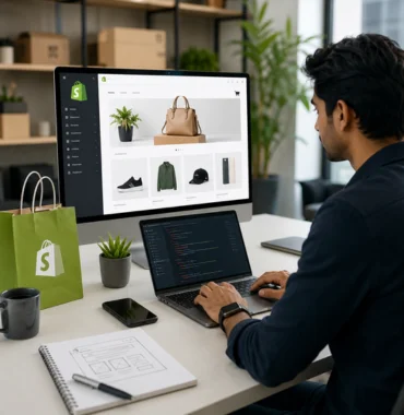 Shopify store development company building ecommerce websites and online stores