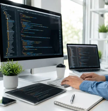 Web application development company building scalable custom business applications
